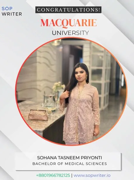 Sohana Tasneem Priyonti — Macquarie University