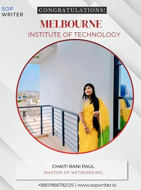 Chaiti Rani Paul — Melbourne Institute of Technology